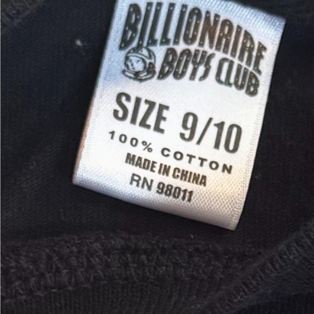 Billionaire Boys Club Black Kids T-Shirt - Picture 2 of 2